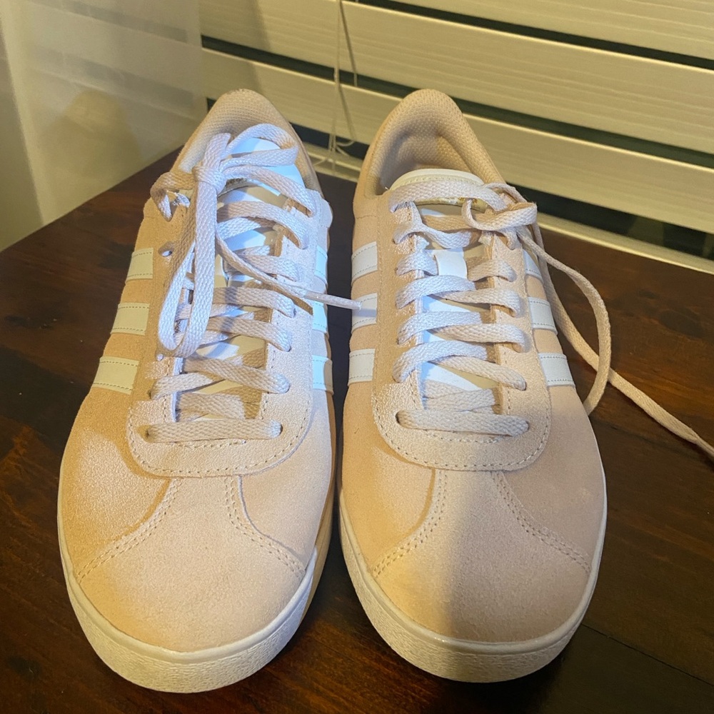 Adidas suede Sneakers with White Stripes